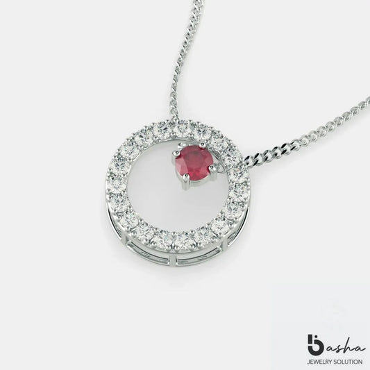 Drastic Diamond Necklace