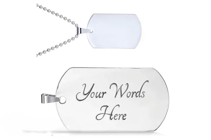 TAG NECKLACE - MEN
