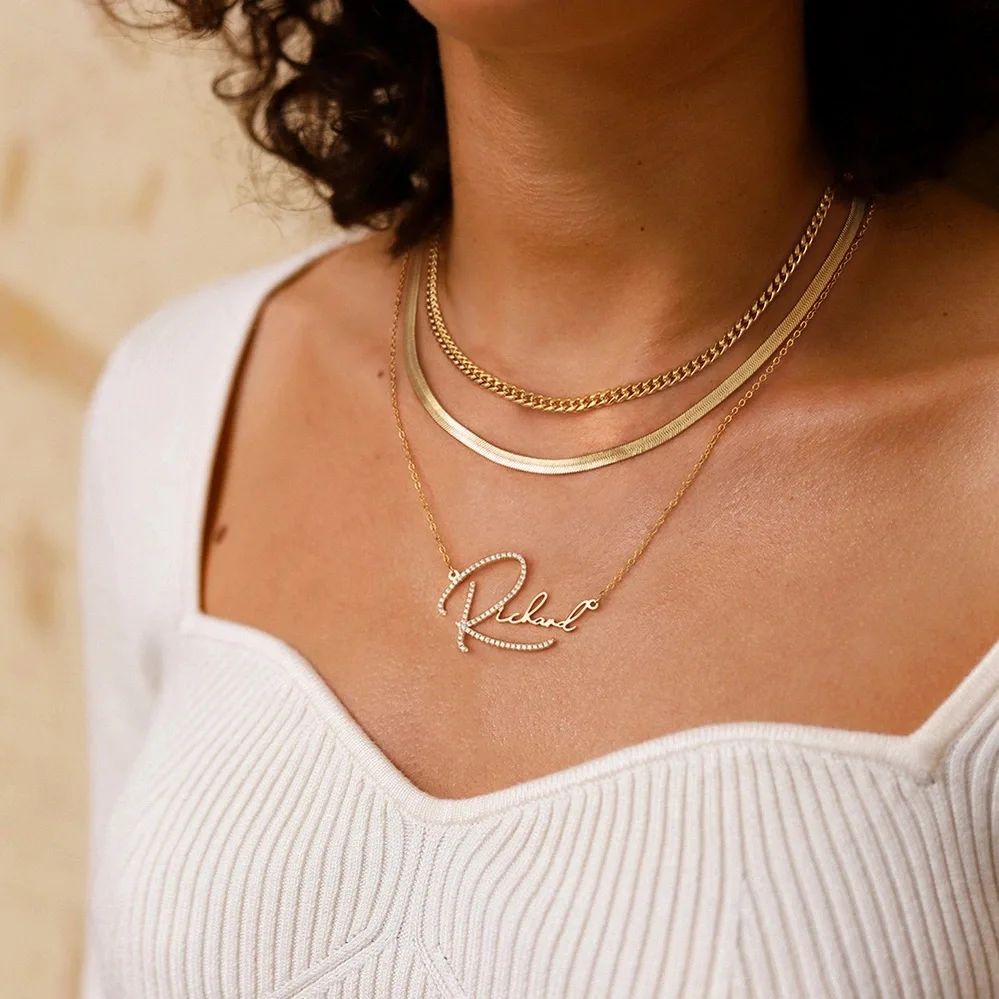 Diamond Signature Necklace