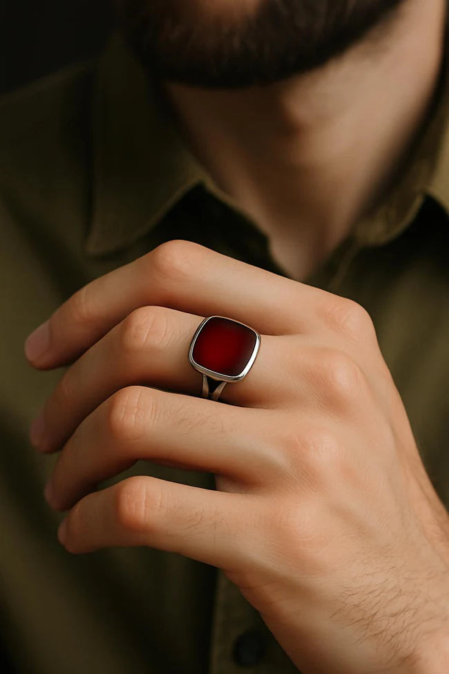 Sulemani Flame Turkish Ring | 925 Silver