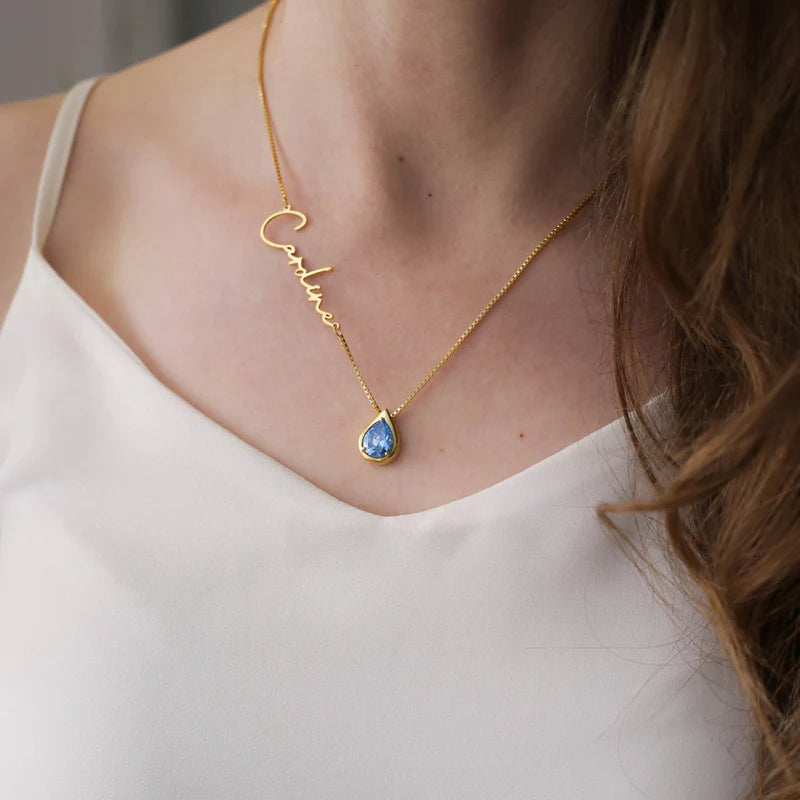 SIGNATURE BIRTHSTONE NECKLACE