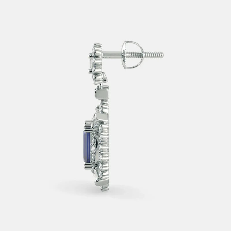 Trimblett Earrings - 925 Silver