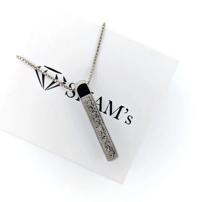 Ayatul Kursi 3D Bar Necklace