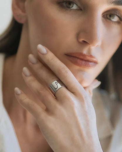 Arabic Initial Cutted Ring