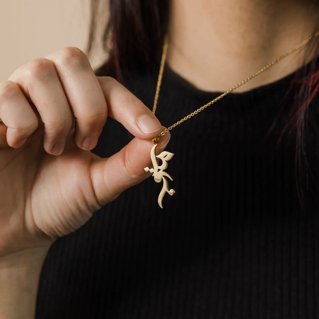 Calligraphy Necklace