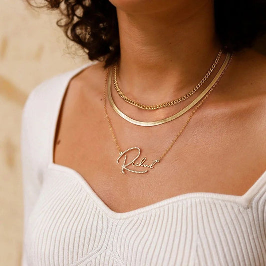 Diamond Signature Necklace