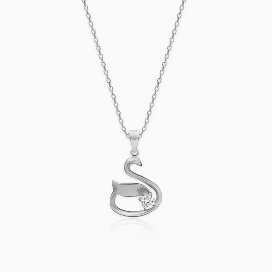 Swan Signature Necklace - 925 Silver