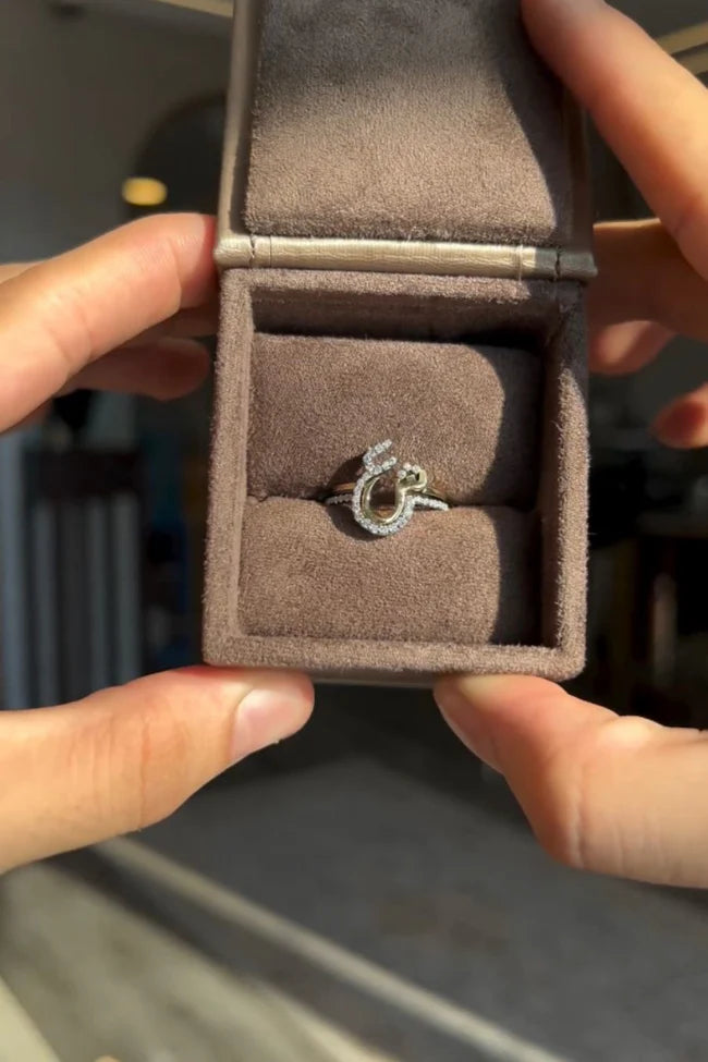 Arabic Encursted Ring