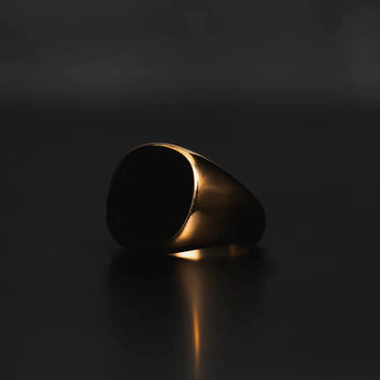 Black Signet Ring