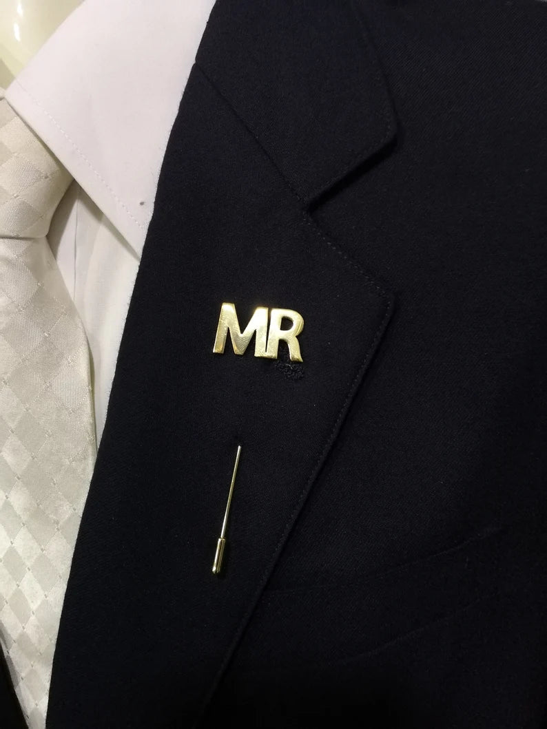INITIAL LAPEL PIN