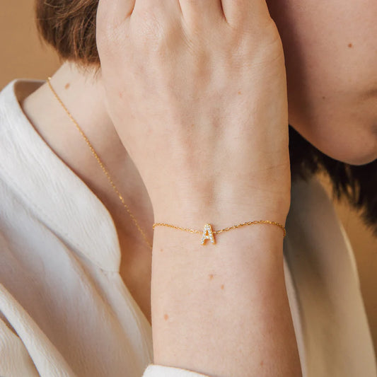 DAINTY ALPHA BRACELET
