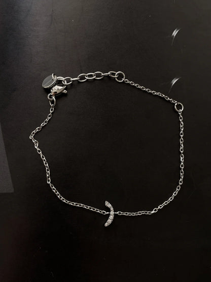 Dazzling Arabic Initial Bracelet