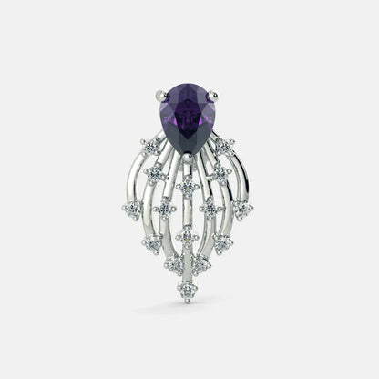 Purple Nile Earrings - 925 Silver