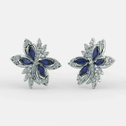 Tribal Earrings - 925 Silver