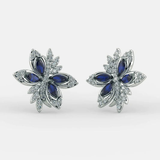 Tribal Earrings - 925 Silver