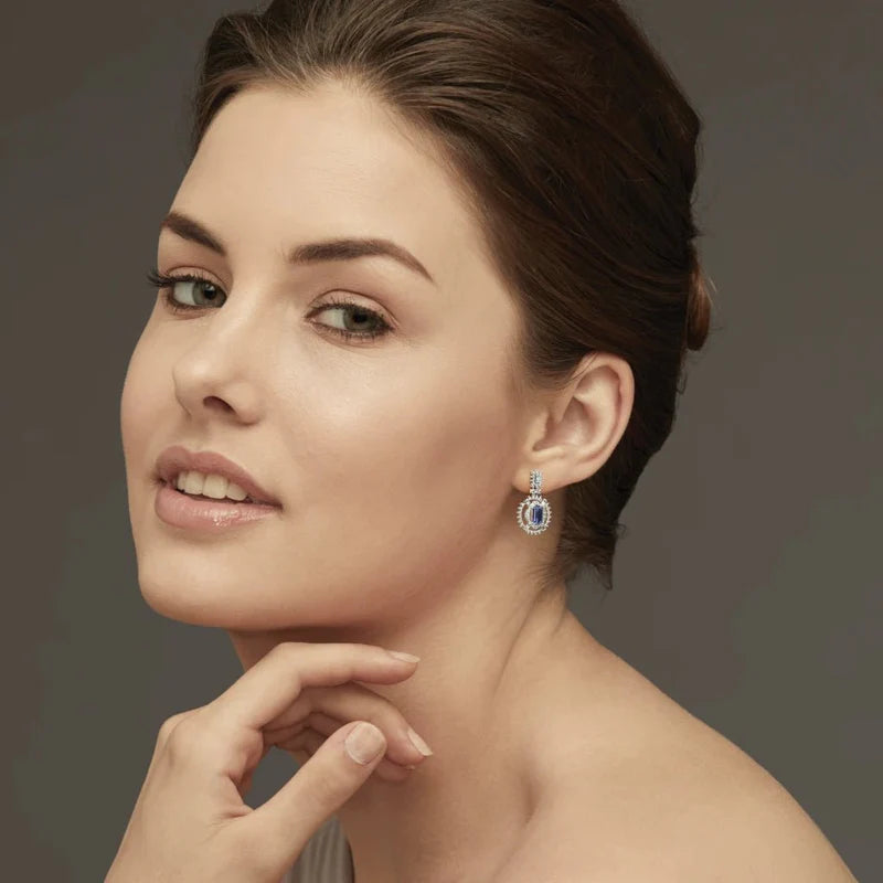 Trimblett Earrings - 925 Silver