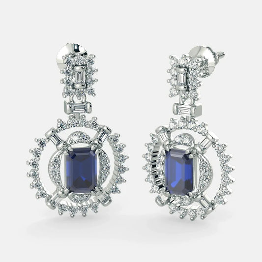 Trimblett Earrings - 925 Silver